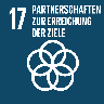 Icon: Partnerschaften zur Erreichung der Ziele